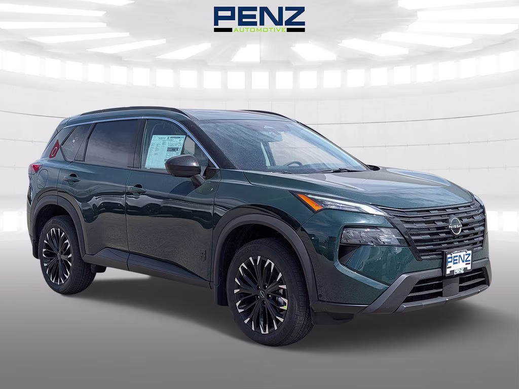 2026 Obsidian Green Nissan Rogue Dark Armor AWD SUV