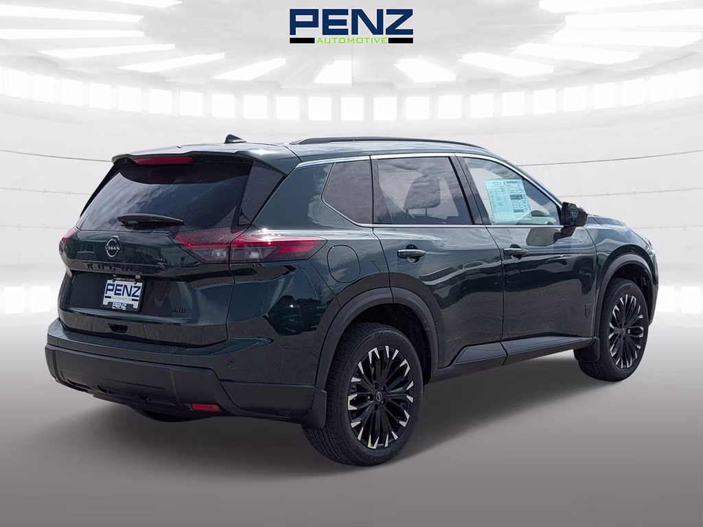 2026 Obsidian Green Nissan Rogue Dark Armor AWD SUV