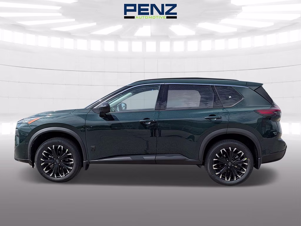 2026 Obsidian Green Nissan Rogue Dark Armor AWD SUV