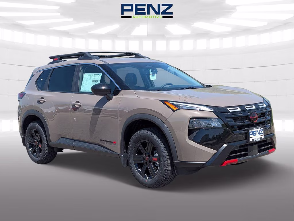 2026 Baja Storm Metallic Nissan Rogue Rock Creek AWD SUV