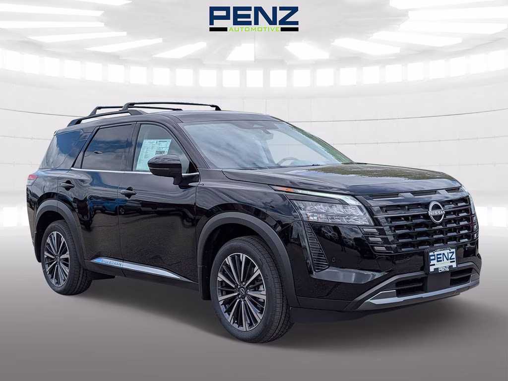 2026 Super Black Nissan Pathfinder Platinum 4X4 SUV