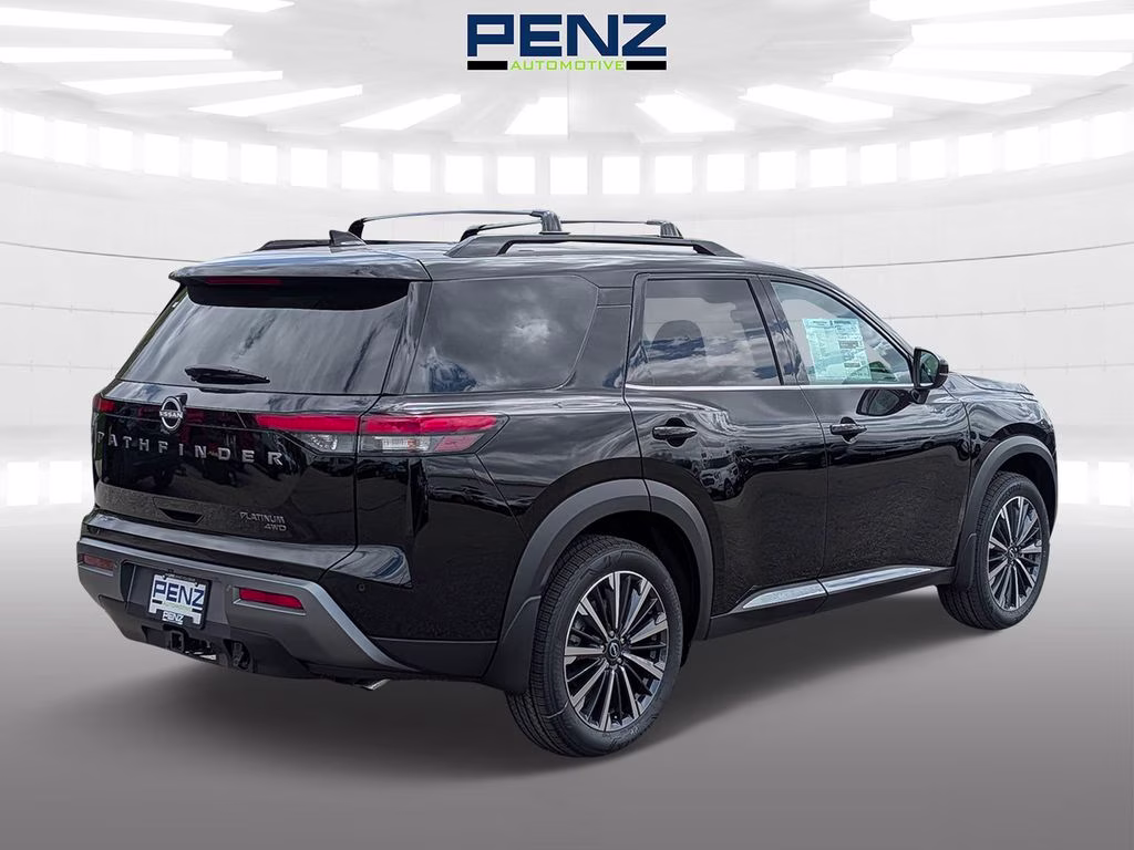 2026 Super Black Nissan Pathfinder Platinum 4X4 SUV
