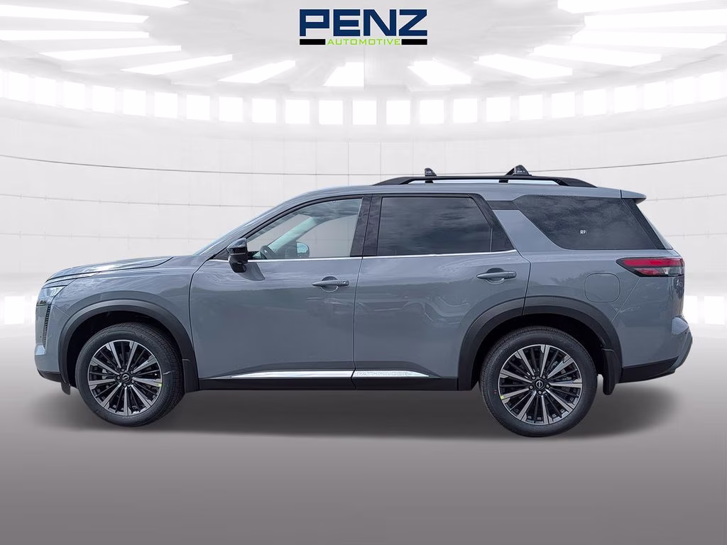 2026 Boulder Gray Pearl Nissan Pathfinder Platinum 4X4 SUV
