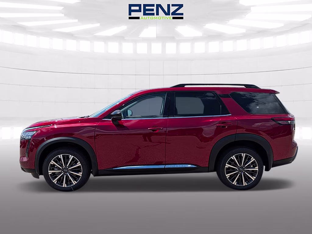 2026 Scarlet Ember Tintcoat Nissan Pathfinder Platinum 4X4 SUV