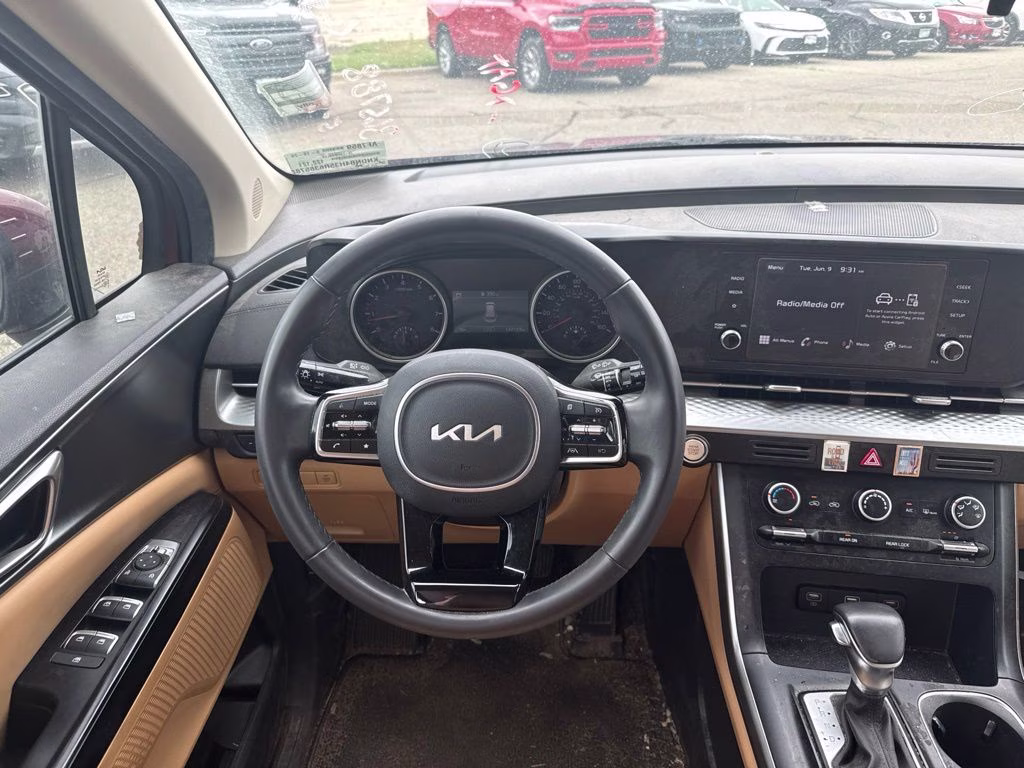 2024 Flare Red Kia Carnival LX Seat Package FWD Van