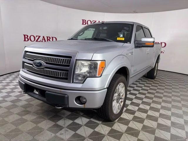 2011 Ingot Silver Ford F-150 Platinum 4X4 Truck