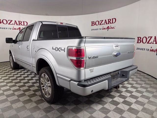 2011 Ingot Silver Ford F-150 Platinum 4X4 Truck