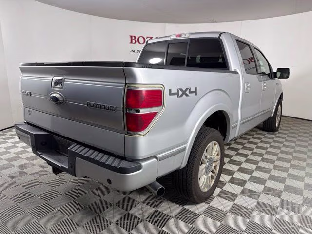 2011 Ingot Silver Ford F-150 Platinum 4X4 Truck