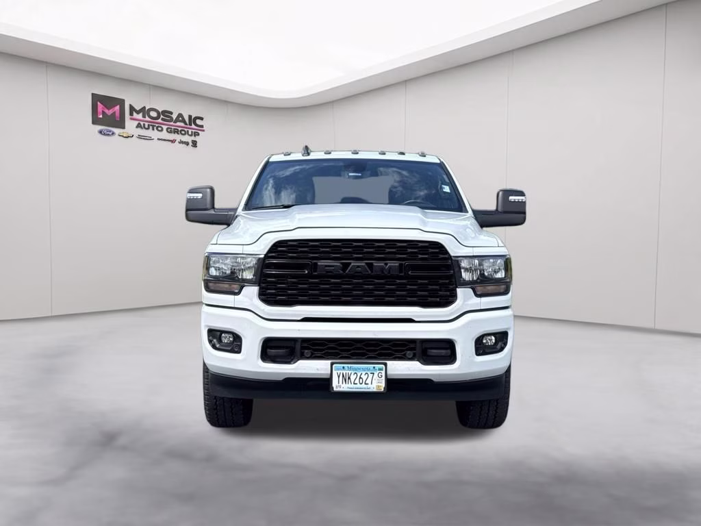 2024 Bright White Clearcoat Ram 3500 Big Horn 4X4 Truck