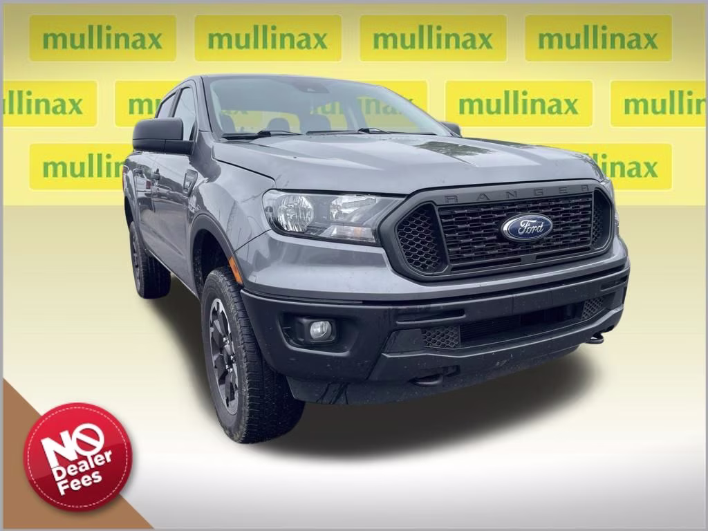 2021 Gray Metallic Ford Ranger XL 4X4 Truck