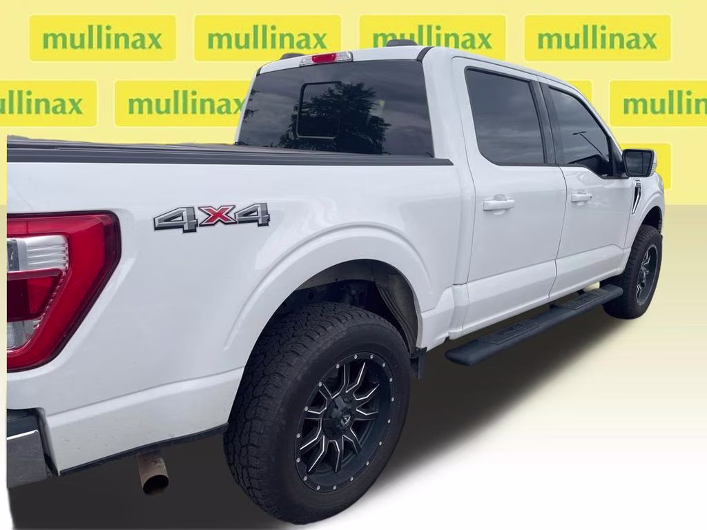 2021 Oxford White Ford F-150 Lariat 4X4 Truck