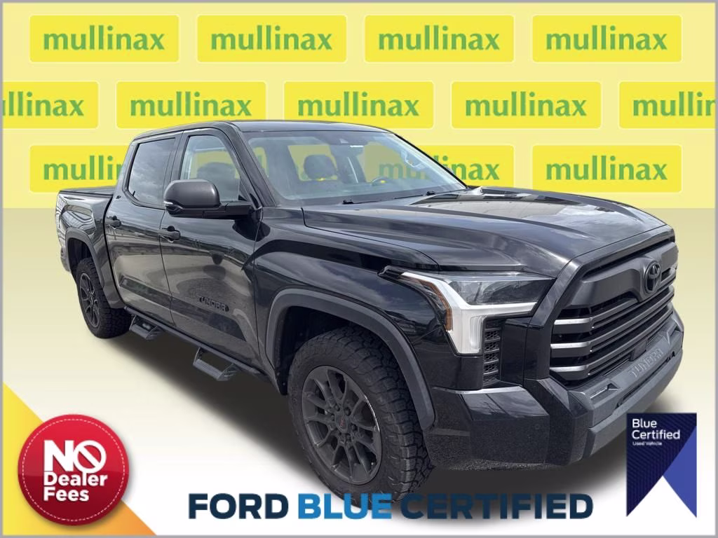 2023 Midnight Black Metallic Toyota Tundra SR5 4X4 Truck