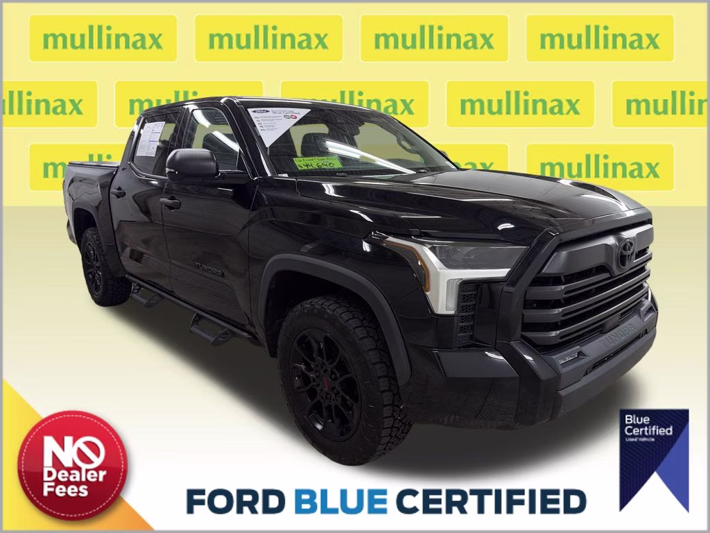 2023 Midnight Black Metallic Toyota Tundra SR5 4X4 Truck