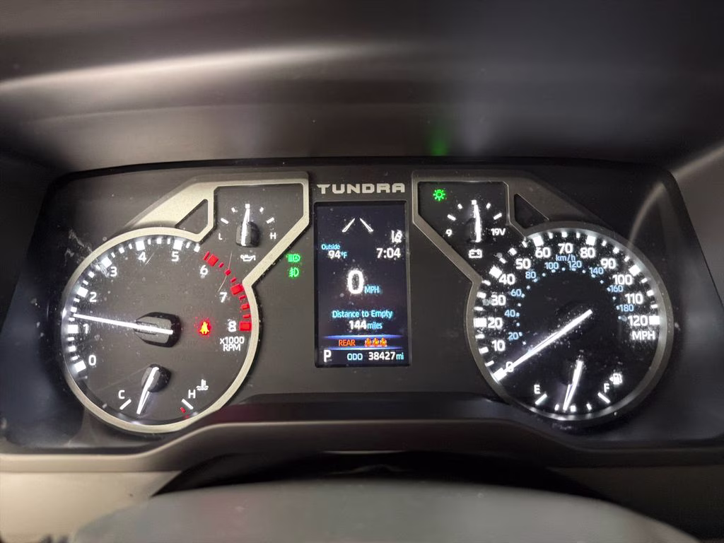 2023 Midnight Black Metallic Toyota Tundra SR5 4X4 Truck