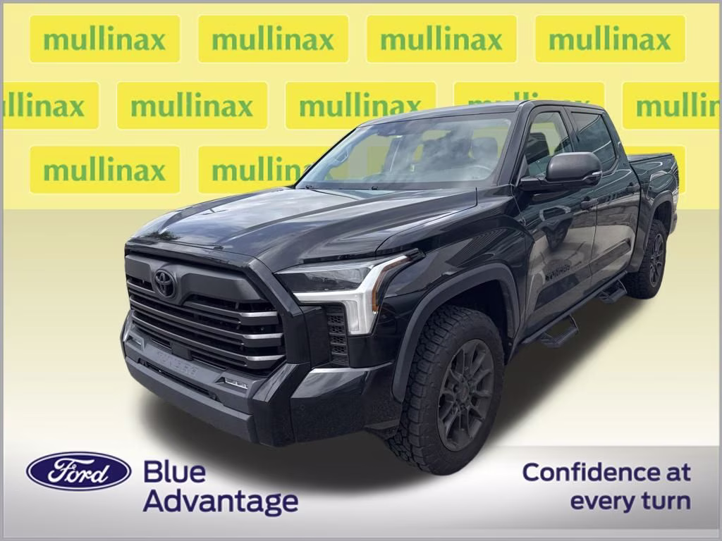 2023 Midnight Black Metallic Toyota Tundra SR5 4X4 Truck