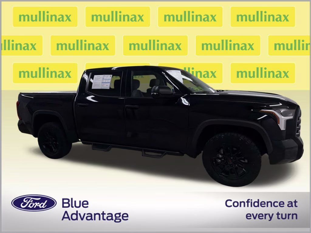 2023 Midnight Black Metallic Toyota Tundra SR5 4X4 Truck