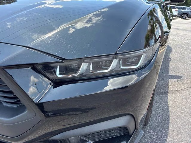 2025 Shadow Black Ford Mustang EcoBoost Premium RWD Convertible