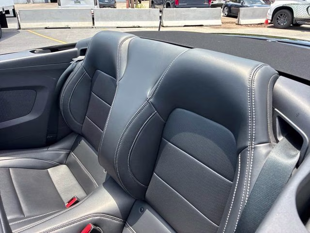 2025 Shadow Black Ford Mustang EcoBoost Premium RWD Convertible