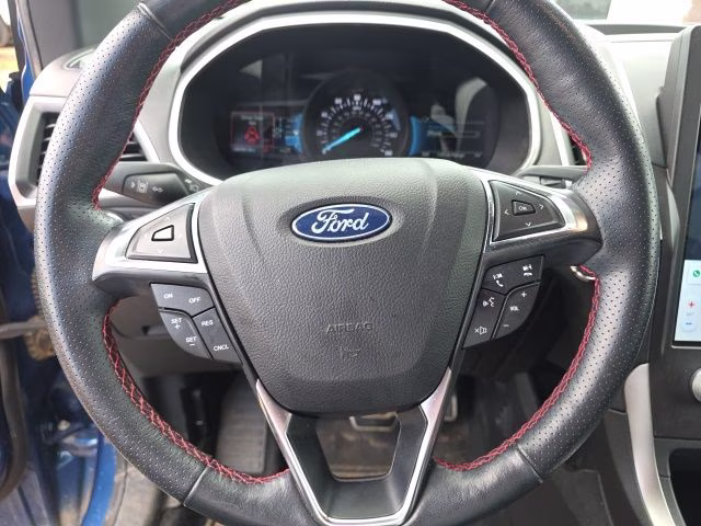 2021 Blue Metallic Ford Edge ST Line AWD SUV