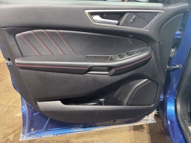 2021 Blue Metallic Ford Edge ST Line AWD SUV