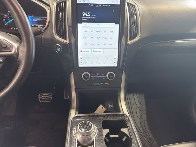 2021 Blue Metallic Ford Edge ST Line AWD SUV