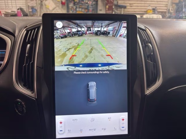 2021 Blue Metallic Ford Edge ST Line AWD SUV