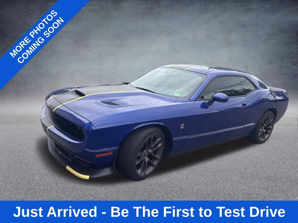 2022 Indigo Blue Dodge Challenger R/T Scat Pack RWD Coupe