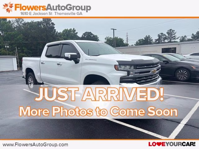 2019 Summit White Chevrolet Silverado 1500 LTZ 4X4 Truck