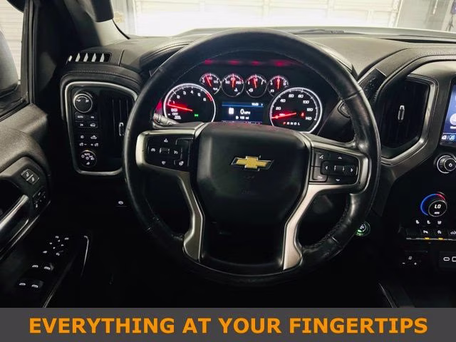 2019 Summit White Chevrolet Silverado 1500 LTZ 4X4 Truck