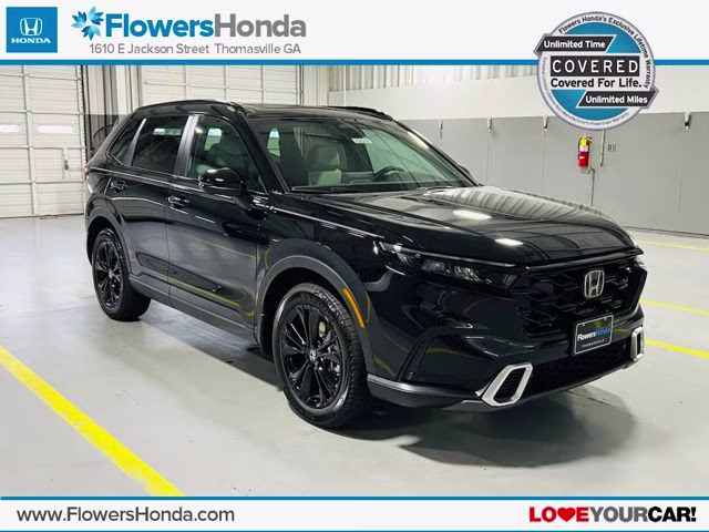 2026 Crystal Black Pearl Honda CR-V Hybrid Sport Touring SUV