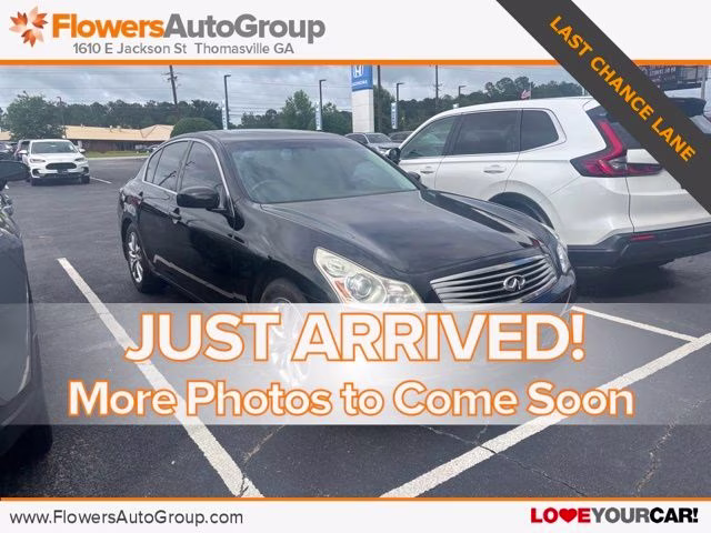 2008 Black INFINITI G35 Journey RWD Sedan
