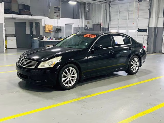 2008 Black Obsidian INFINITI G35 Journey RWD Sedan