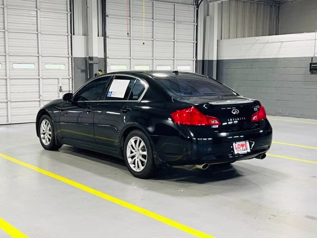 2008 Black Obsidian INFINITI G35 Journey RWD Sedan