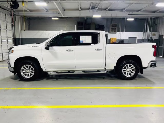 2019 Summit White Chevrolet Silverado 1500 LTZ 4X4 Truck