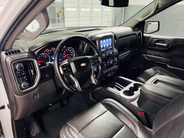 2019 Summit White Chevrolet Silverado 1500 LTZ 4X4 Truck