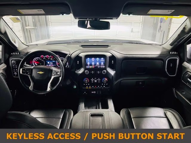 2019 Summit White Chevrolet Silverado 1500 LTZ 4X4 Truck