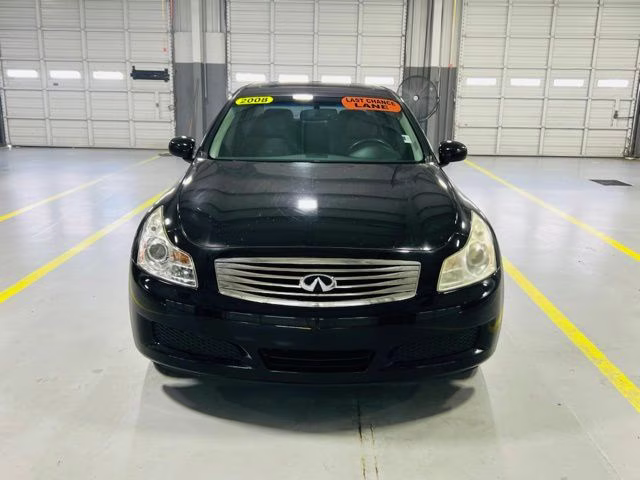 2008 Black Obsidian INFINITI G35 Journey RWD Sedan