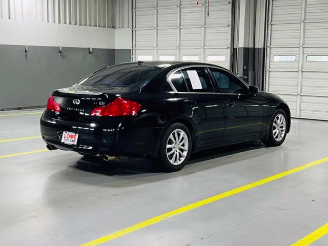 2008 Black Obsidian INFINITI G35 Journey RWD Sedan