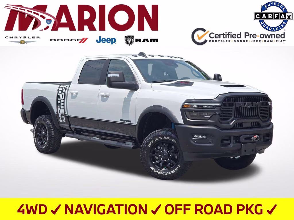 2025 Bright White Clearcoat Ram 2500 Power Wagon 4X4 Truck