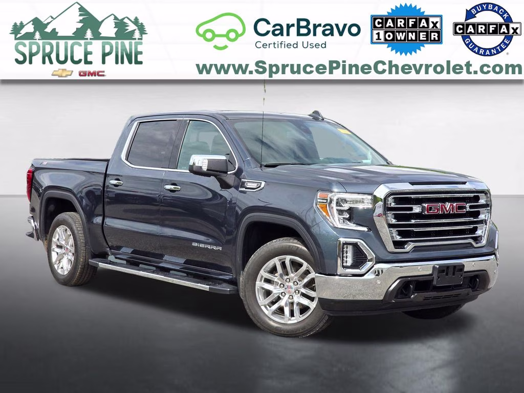 2021 Dark Sky Metallic GMC Sierra 1500 SLT 4X4 Truck