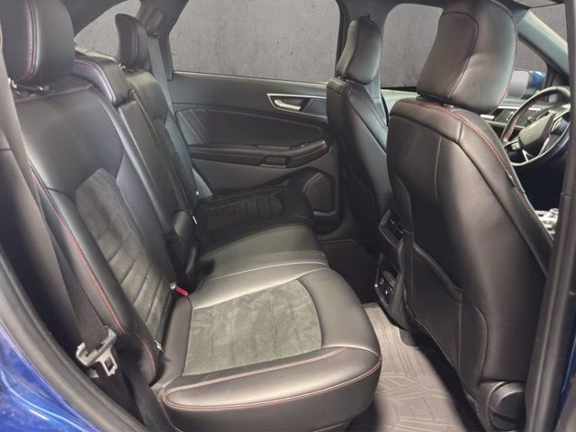 2021 Blue Metallic Ford Edge ST Line AWD SUV