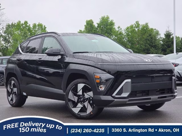 2026 Abyss Black Pearl Hyundai Kona Limited AWD SUV