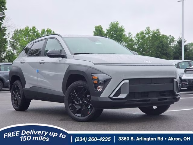 2026 Cyber Gray Metallic Hyundai Kona SEL Sport AWD SUV