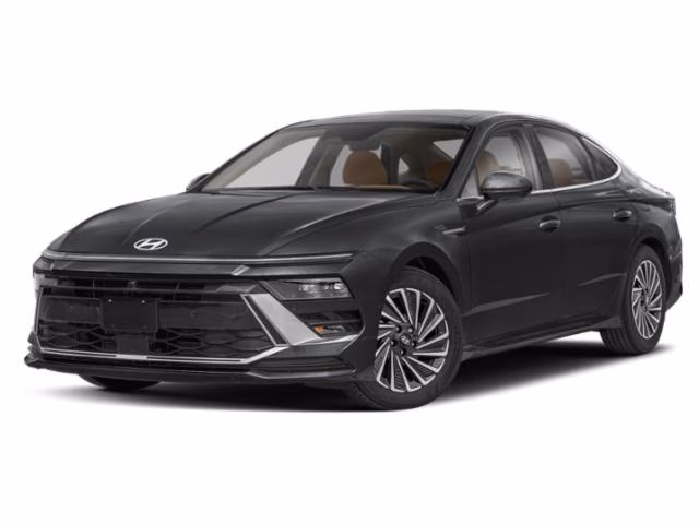 2026 Abyss Black Hyundai Sonata Hybrid Limited FWD Sedan