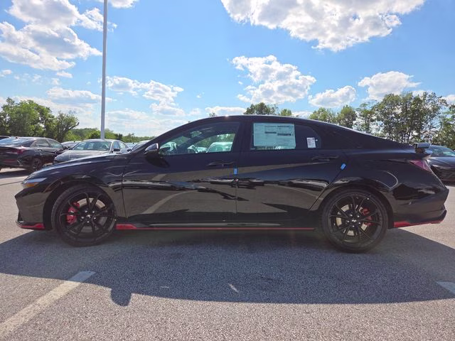 2026 Abyss Black Hyundai Elantra N Base FWD Sedan