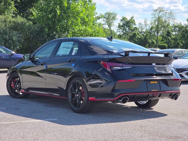 2026 Abyss Black Hyundai Elantra N Base FWD Sedan