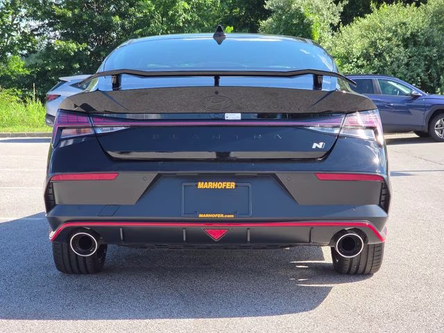 2026 Abyss Black Hyundai Elantra N Base FWD Sedan