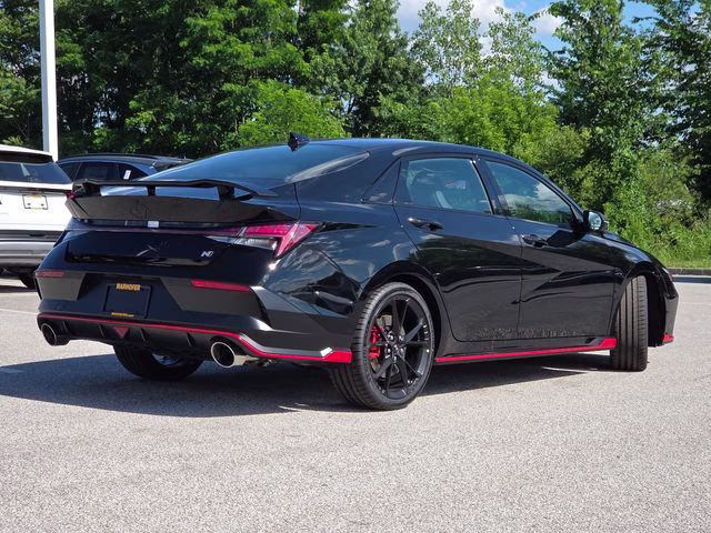 2026 Abyss Black Hyundai Elantra N Base FWD Sedan