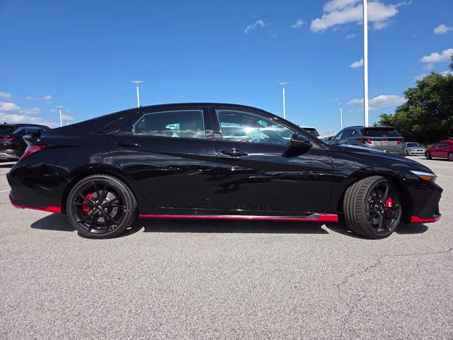 2026 Abyss Black Hyundai Elantra N Base FWD Sedan