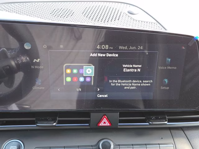 2026 Abyss Black Hyundai Elantra N Base FWD Sedan